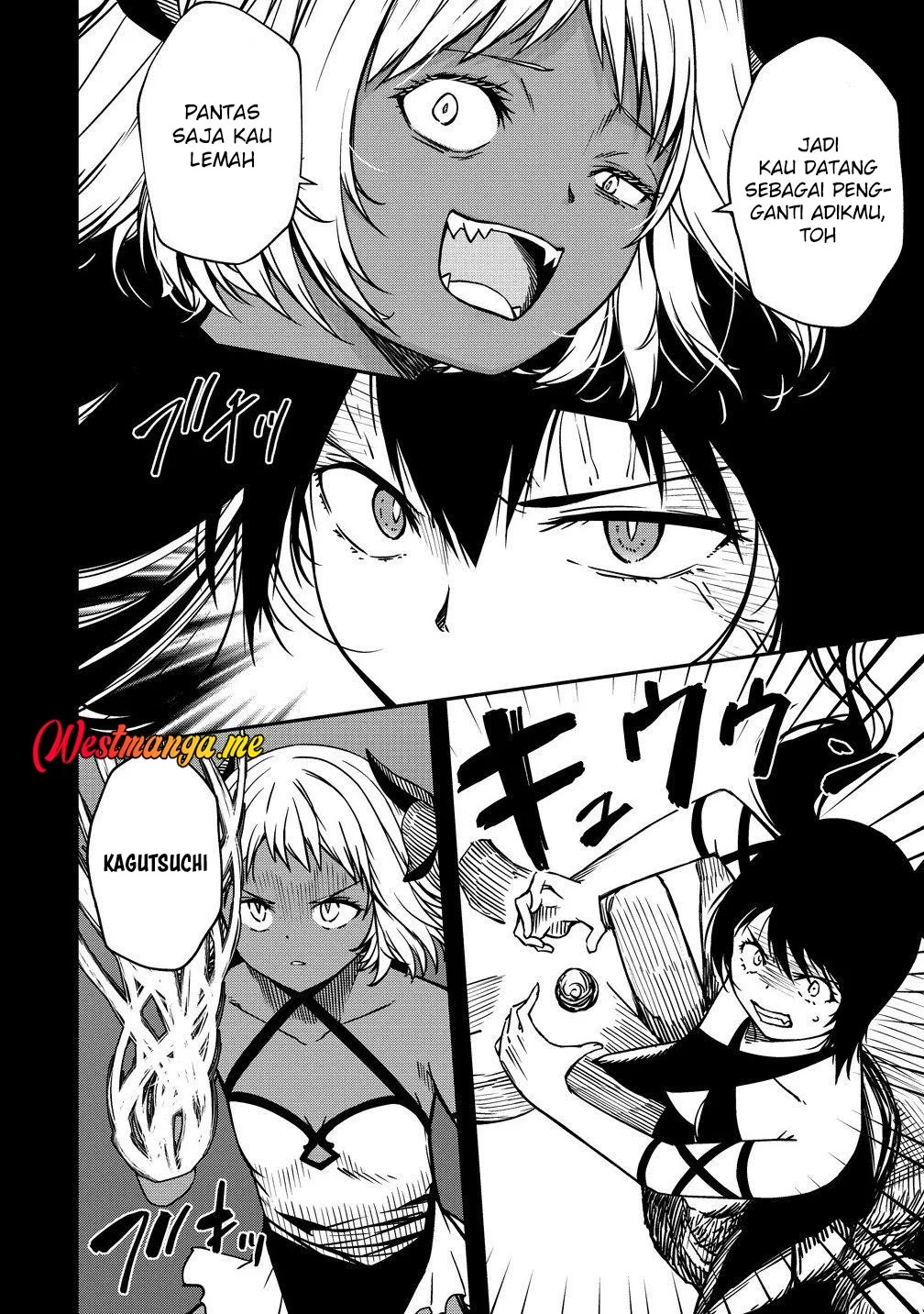 Monster Onna Kanbu wa Osanaki Yuusha wo Dekiai suru Chapter 15 - halaman 5