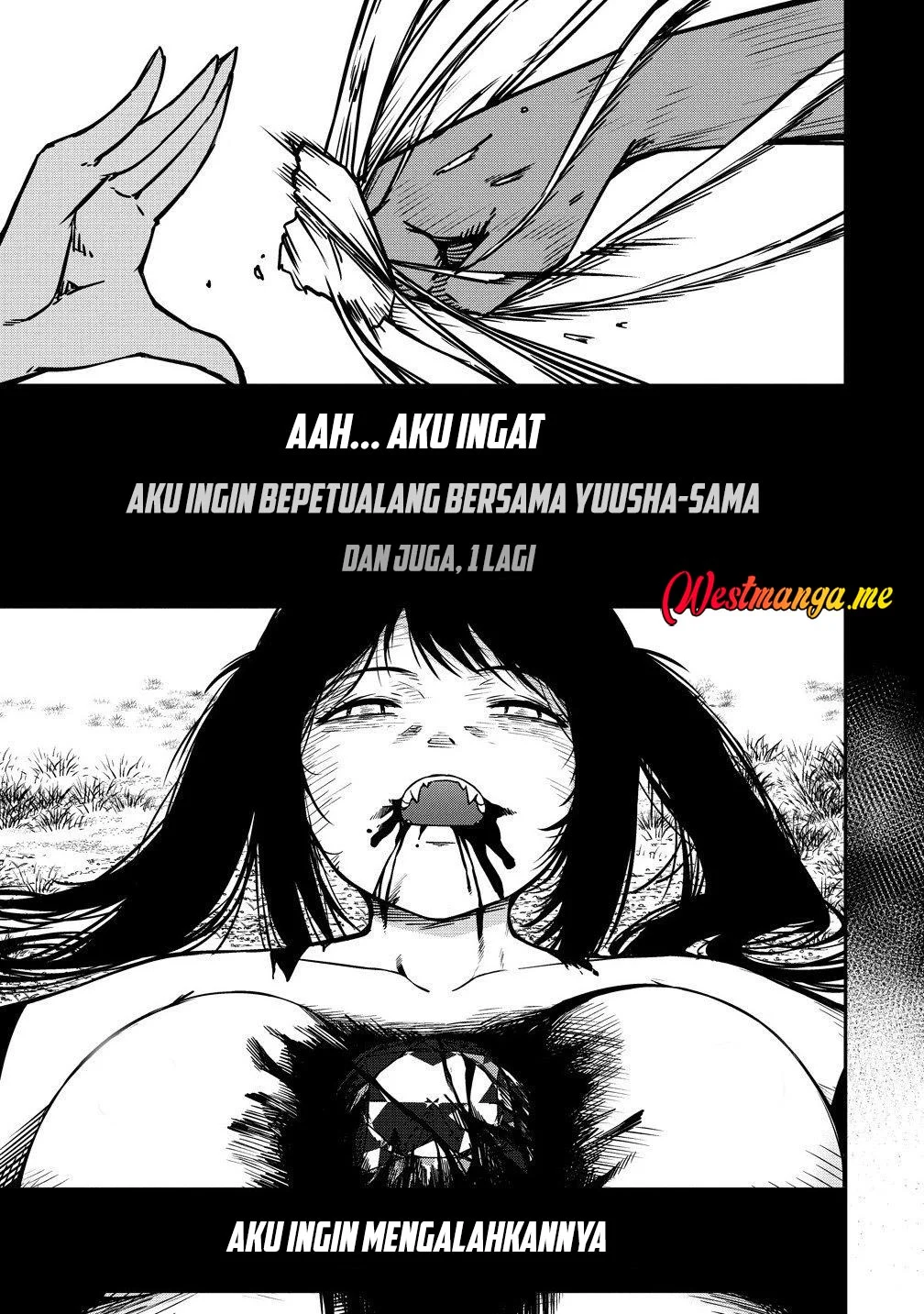 Monster Onna Kanbu wa Osanaki Yuusha wo Dekiai suru Chapter 15 - halaman 6