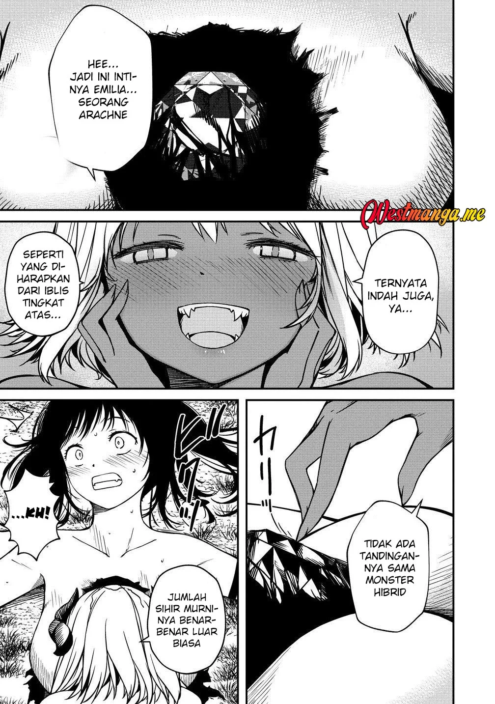 Monster Onna Kanbu wa Osanaki Yuusha wo Dekiai suru Chapter 15 - halaman 8