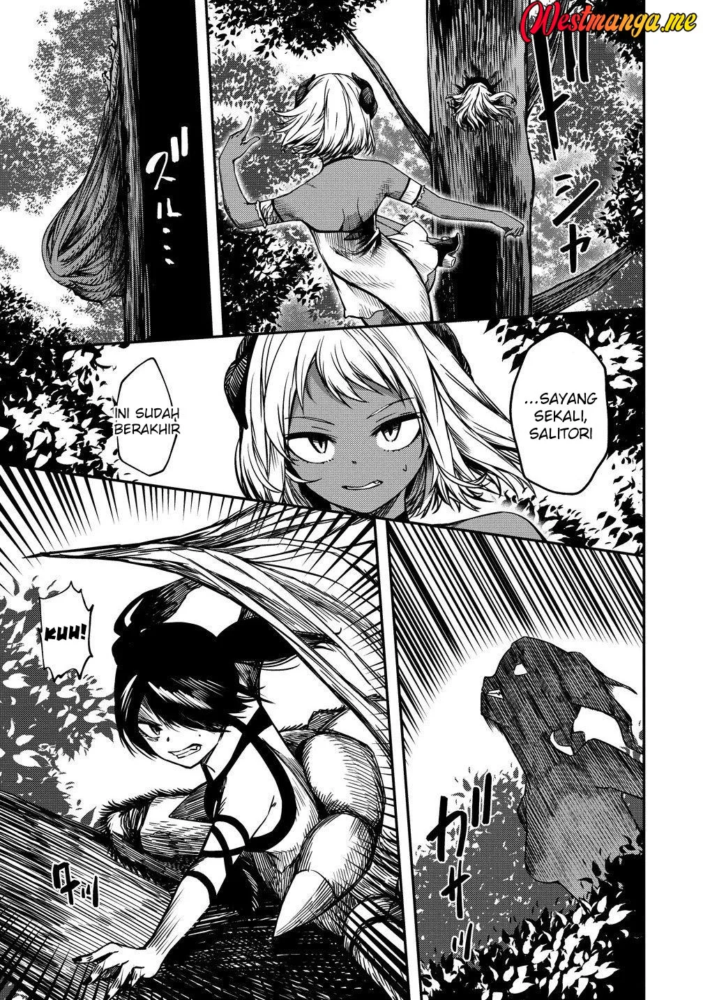 Monster Onna Kanbu wa Osanaki Yuusha wo Dekiai suru Chapter 16 - halaman 7