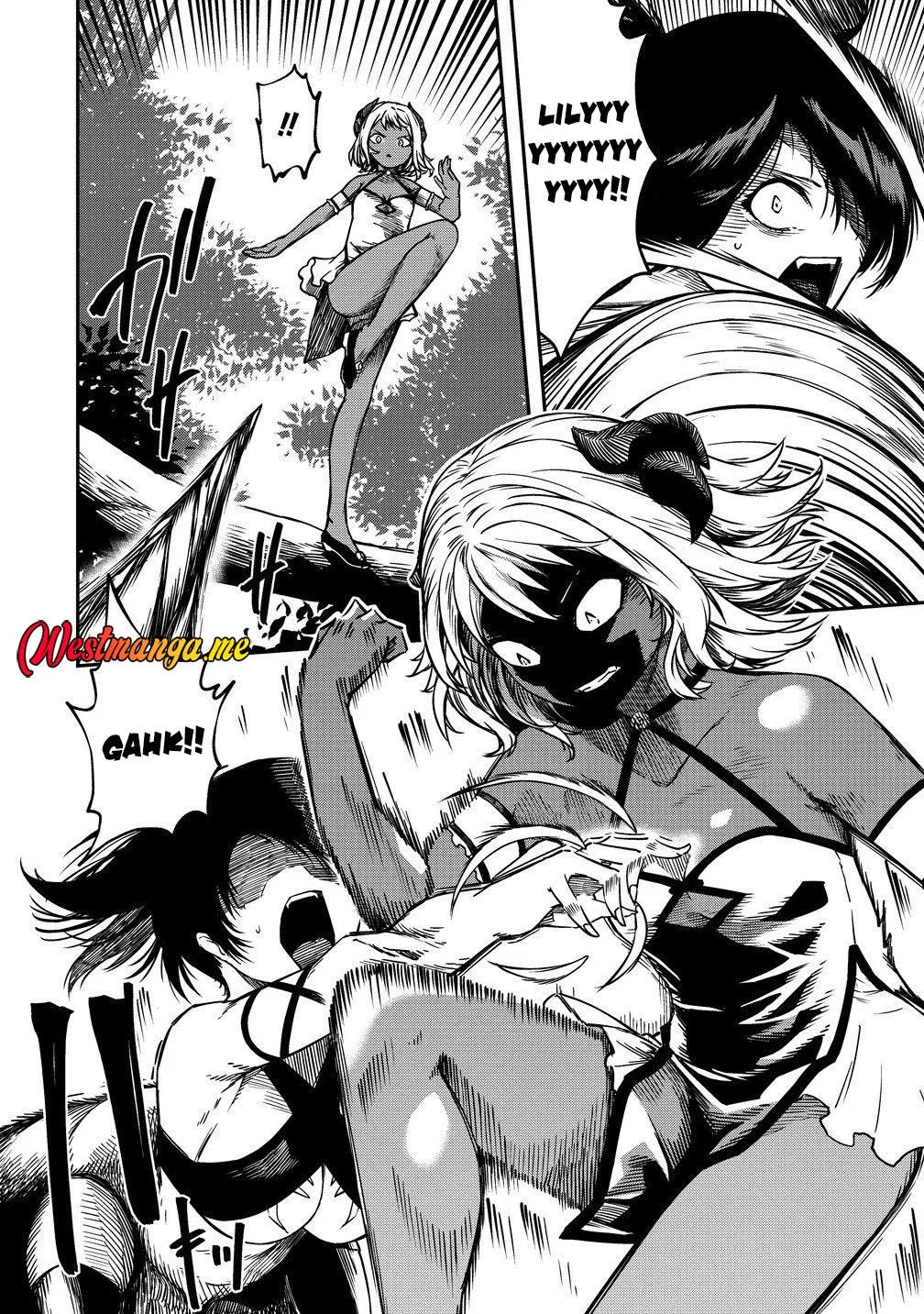 Monster Onna Kanbu wa Osanaki Yuusha wo Dekiai suru Chapter 16 - halaman 8