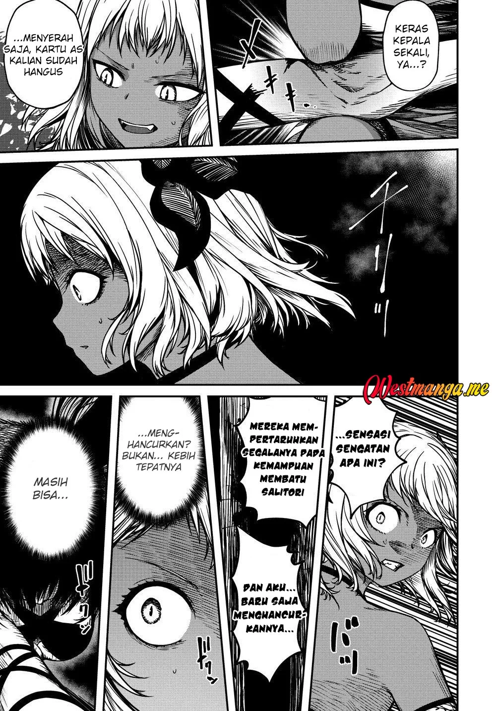 Monster Onna Kanbu wa Osanaki Yuusha wo Dekiai suru Chapter 16 - halaman 9