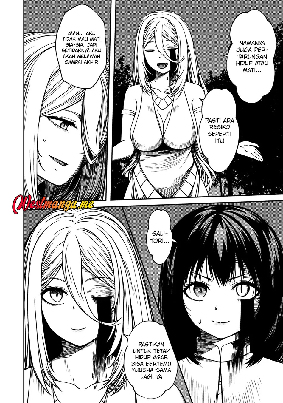 Monster Onna Kanbu wa Osanaki Yuusha wo Dekiai suru Chapter 17 - halaman 2