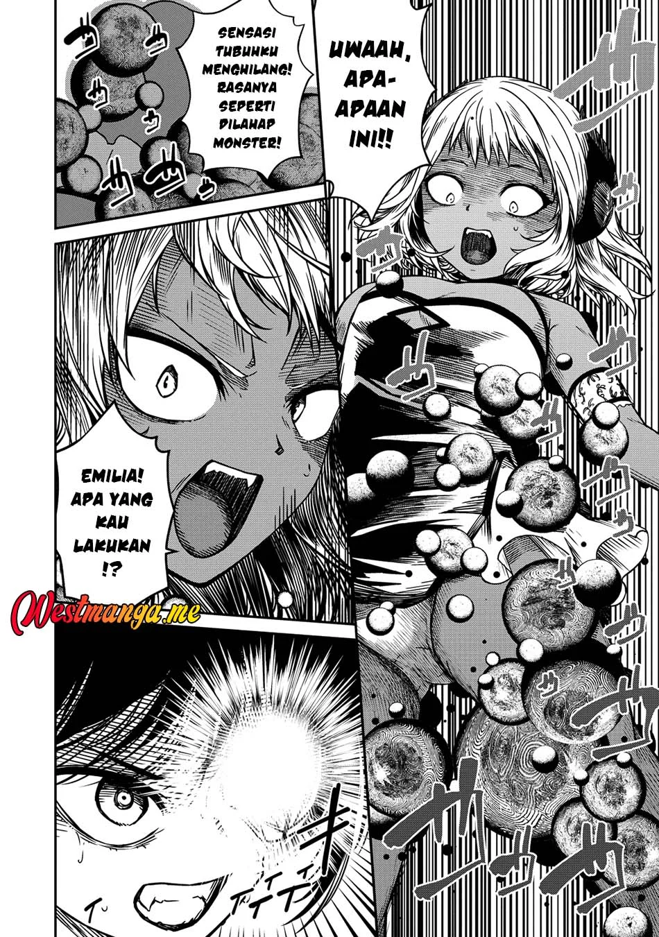 Monster Onna Kanbu wa Osanaki Yuusha wo Dekiai suru Chapter 17 - halaman 4
