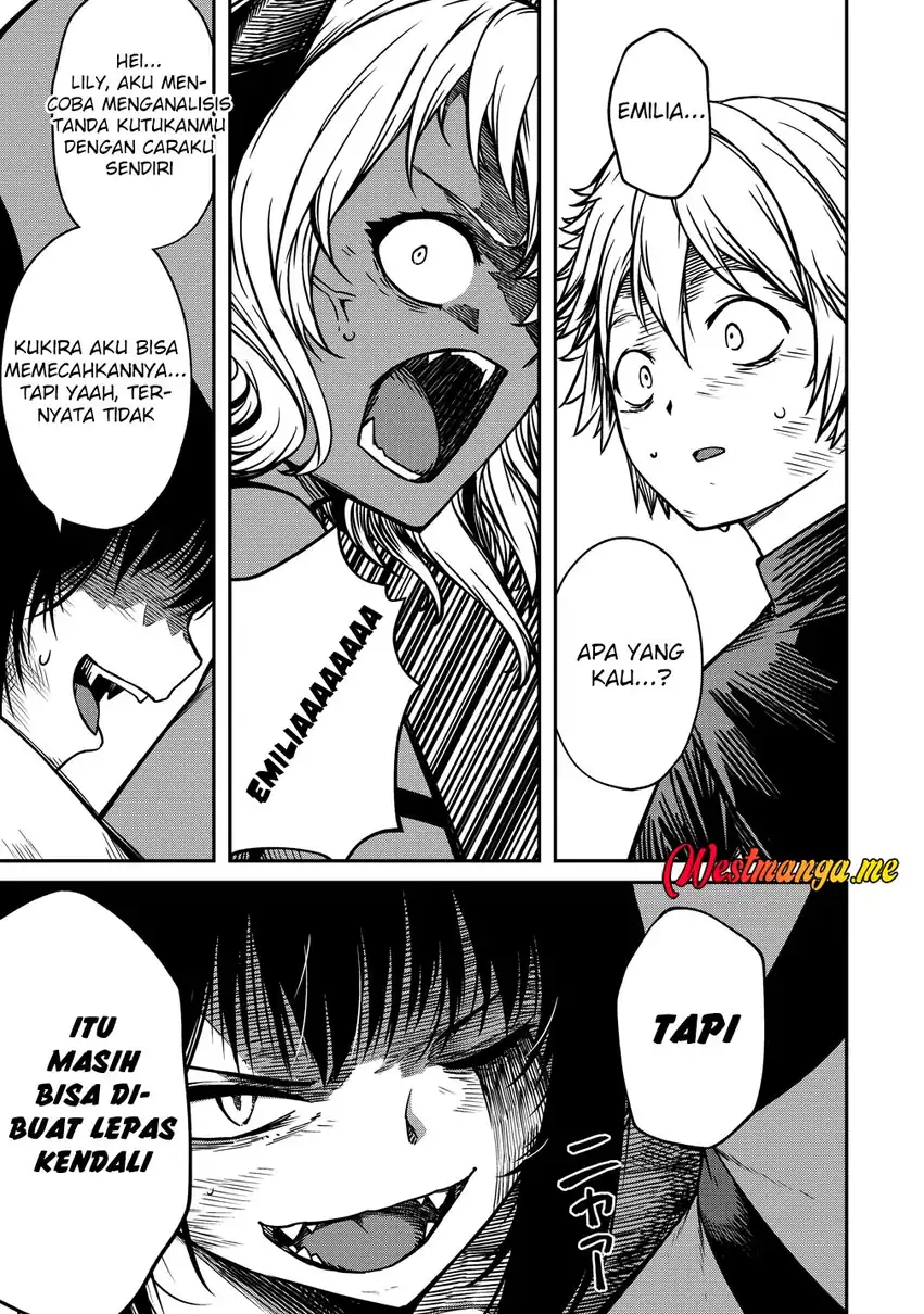 Monster Onna Kanbu wa Osanaki Yuusha wo Dekiai suru Chapter 18 - halaman 23