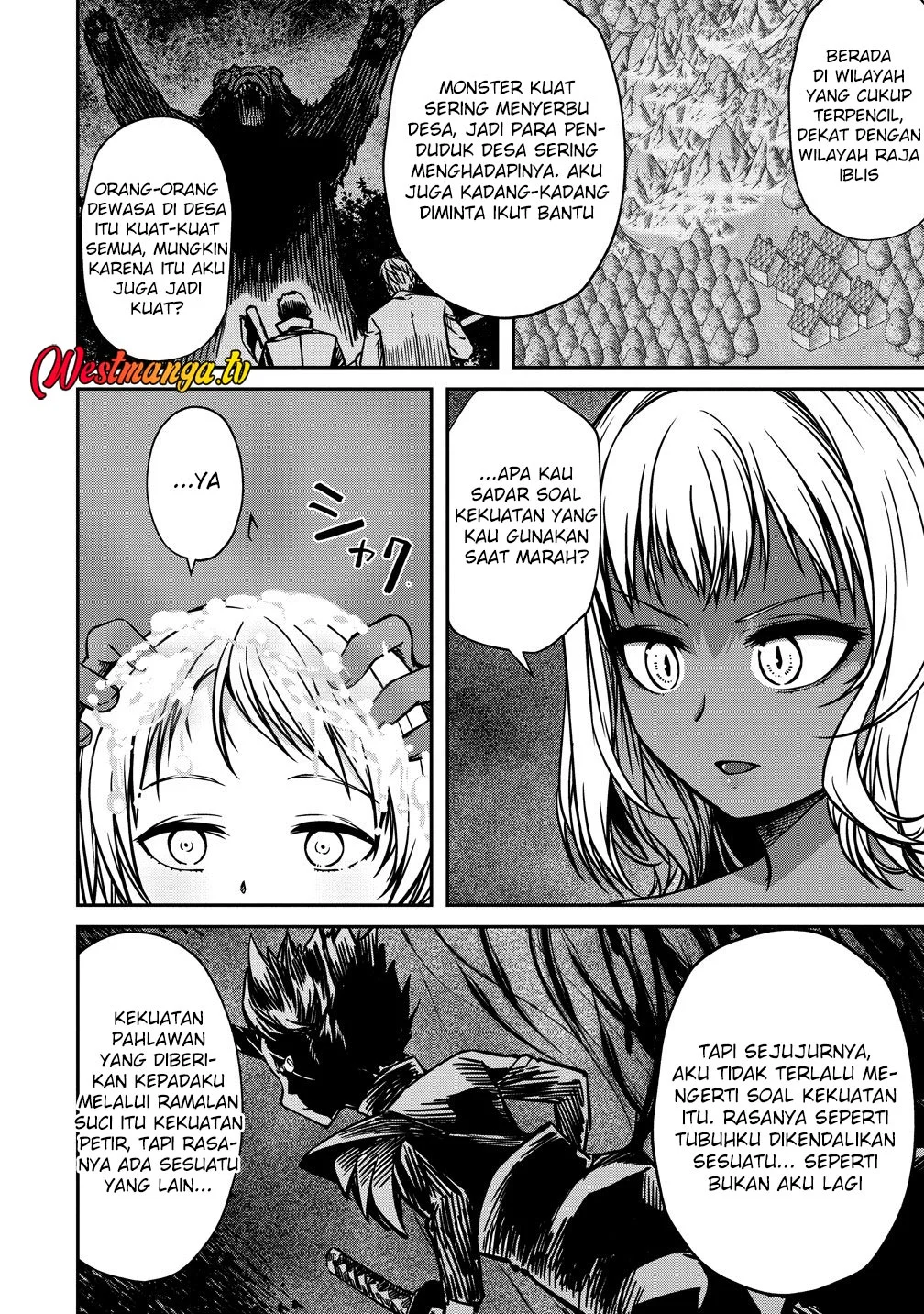 Monster Onna Kanbu wa Osanaki Yuusha wo Dekiai suru Chapter 20 - halaman 18