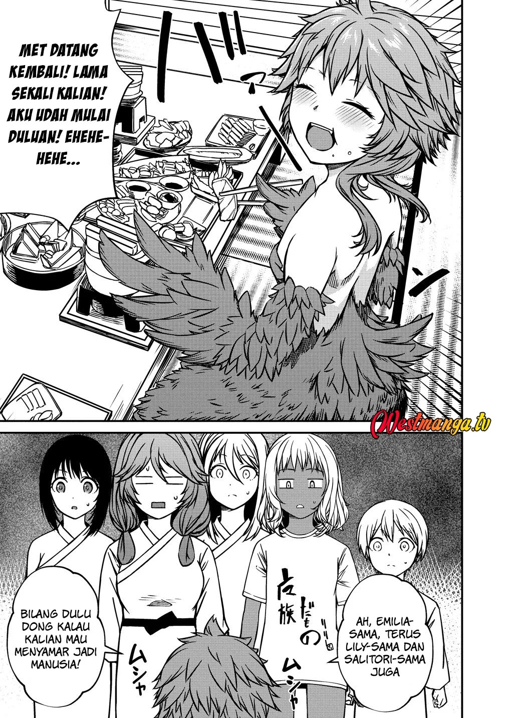 Monster Onna Kanbu wa Osanaki Yuusha wo Dekiai suru Chapter 20 - halaman 25