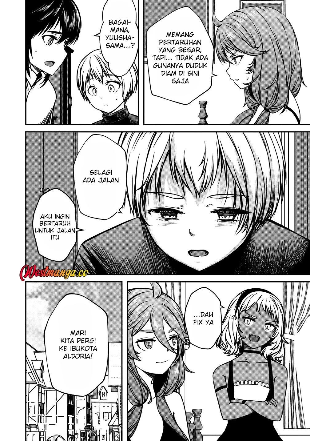 Monster Onna Kanbu wa Osanaki Yuusha wo Dekiai suru Chapter 21 - halaman 23