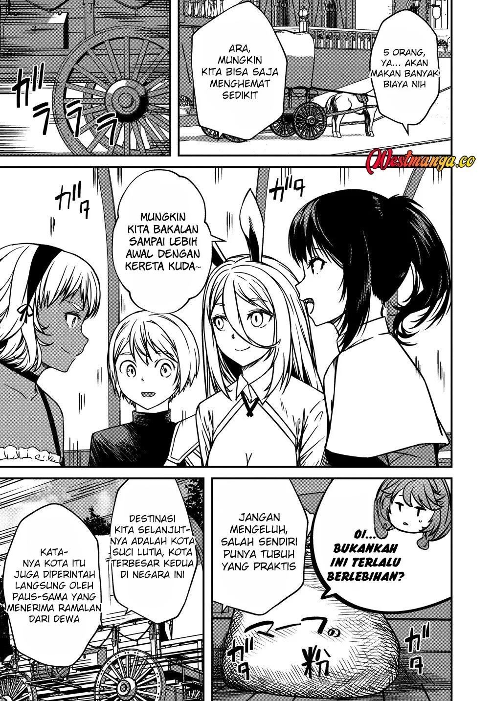 Monster Onna Kanbu wa Osanaki Yuusha wo Dekiai suru Chapter 21 - halaman 7