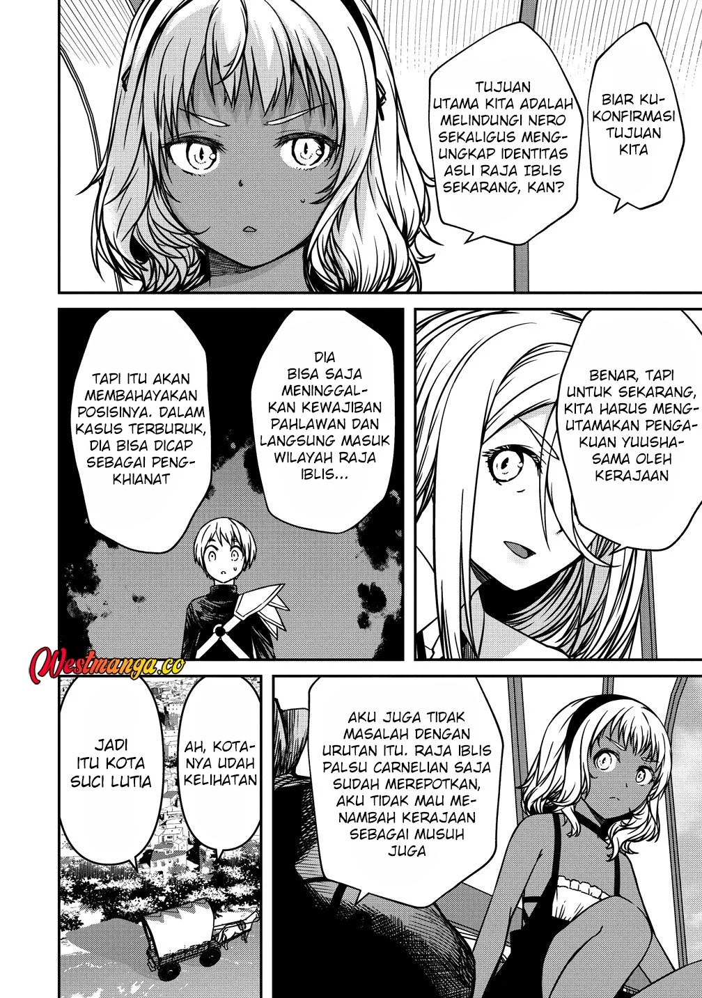 Monster Onna Kanbu wa Osanaki Yuusha wo Dekiai suru Chapter 21 - halaman 8