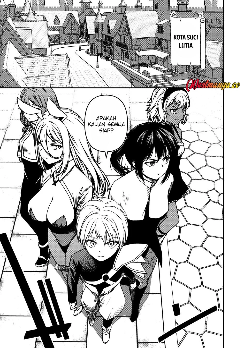 Monster Onna Kanbu wa Osanaki Yuusha wo Dekiai suru Chapter 21 - halaman 9