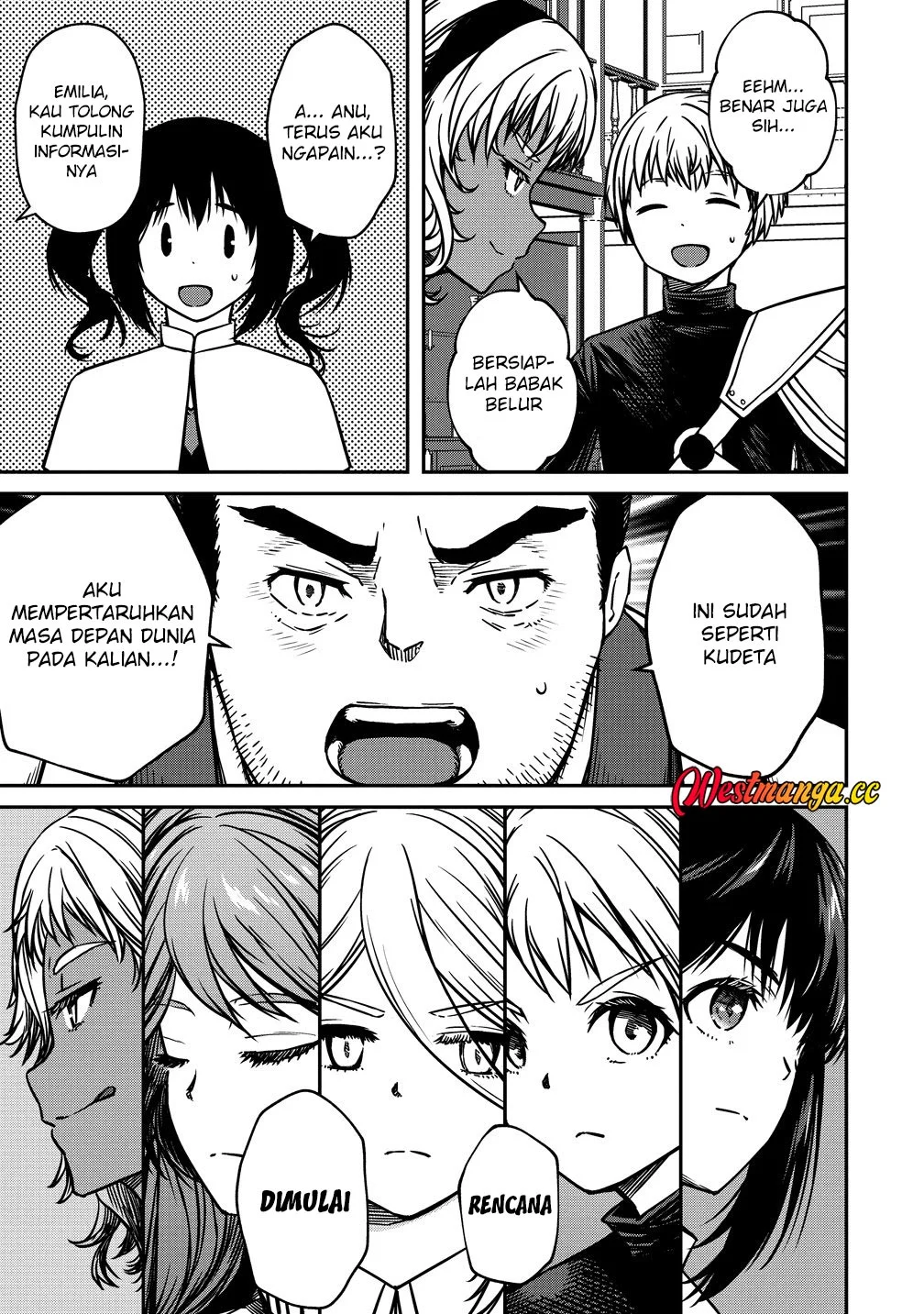 Monster Onna Kanbu wa Osanaki Yuusha wo Dekiai suru Chapter 22 - halaman 22