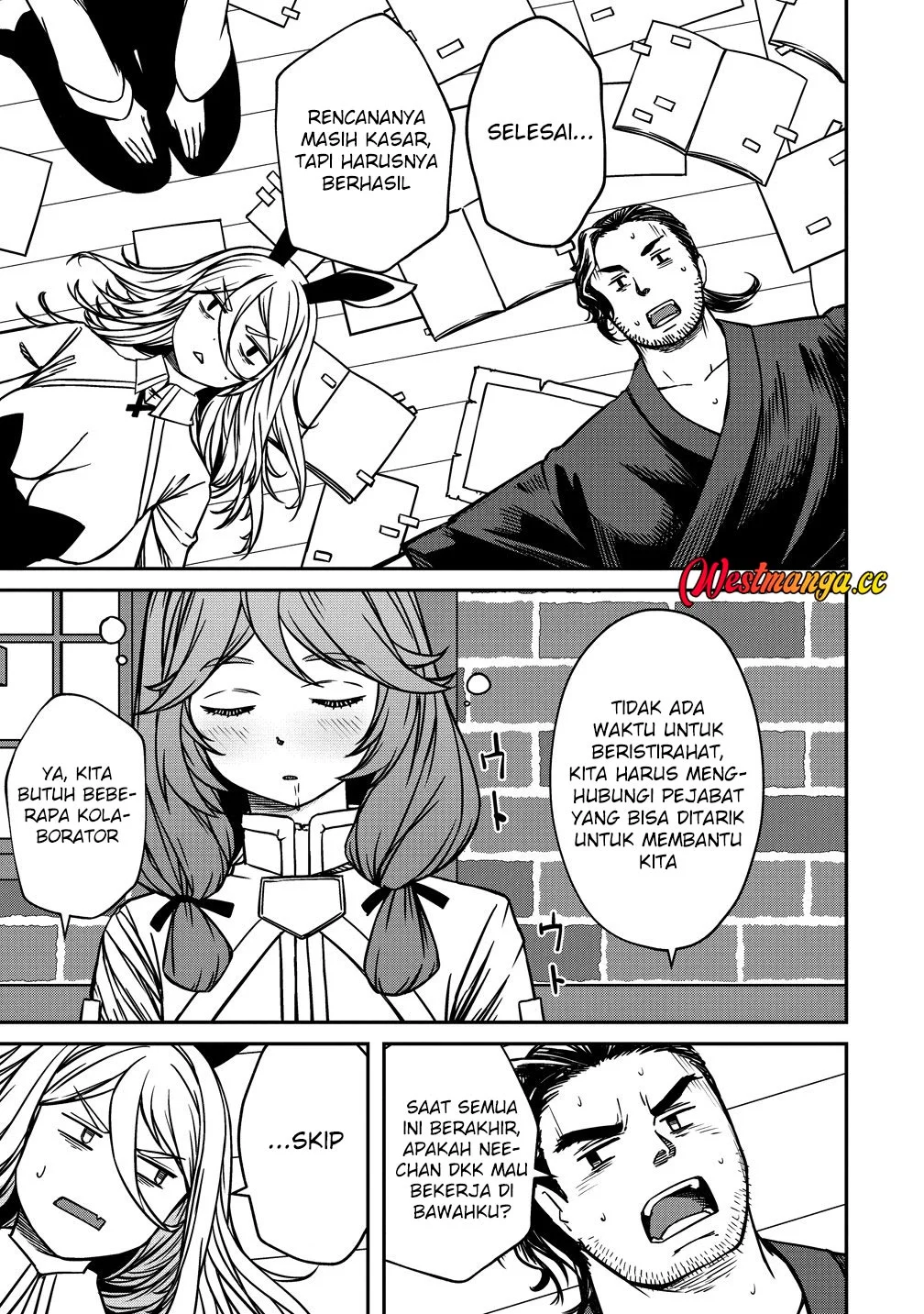 Monster Onna Kanbu wa Osanaki Yuusha wo Dekiai suru Chapter 22 - halaman 24