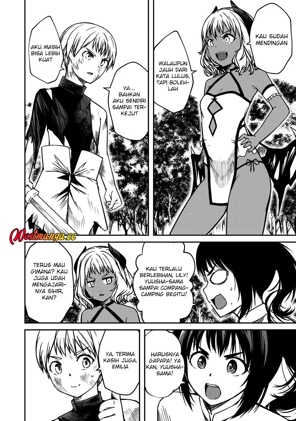 Monster Onna Kanbu wa Osanaki Yuusha wo Dekiai suru Chapter 22 - halaman 25