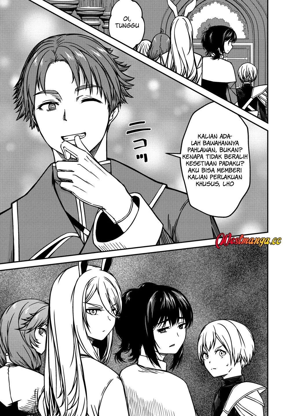 Monster Onna Kanbu wa Osanaki Yuusha wo Dekiai suru Chapter 22 - halaman 5