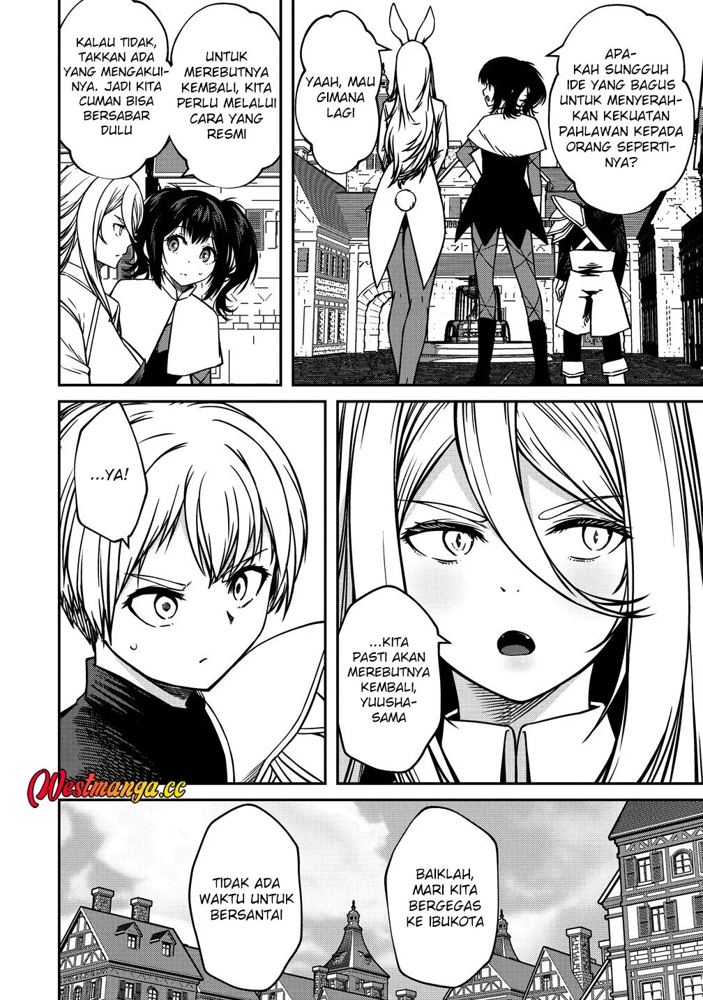 Monster Onna Kanbu wa Osanaki Yuusha wo Dekiai suru Chapter 22 - halaman 6