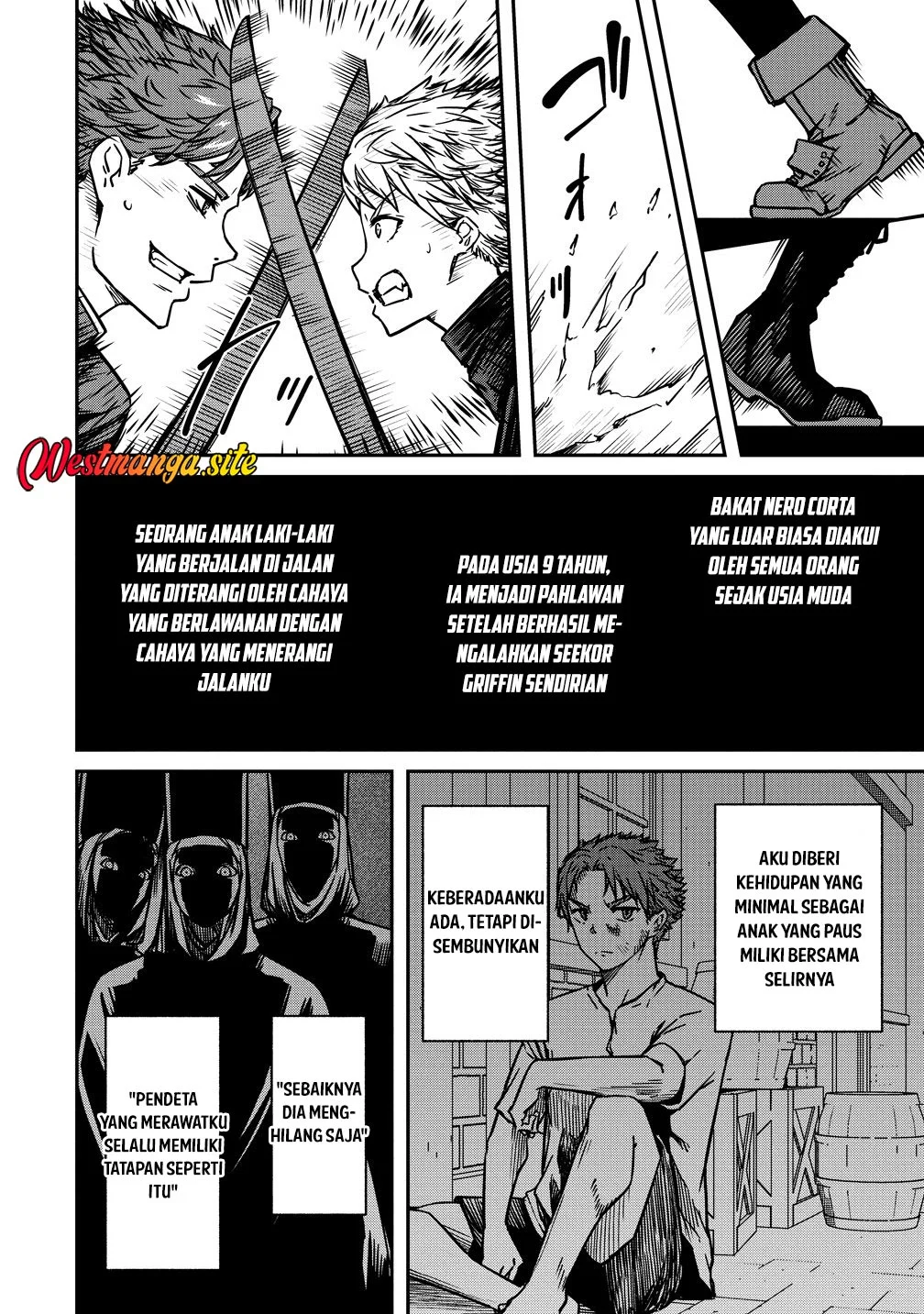 Monster Onna Kanbu wa Osanaki Yuusha wo Dekiai suru Chapter 23 - halaman 4