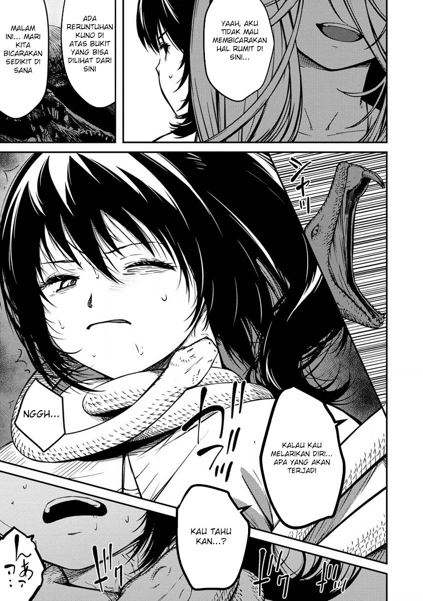 Monster Onna Kanbu wa Osanaki Yuusha wo Dekiai suru Chapter 3 - halaman 13