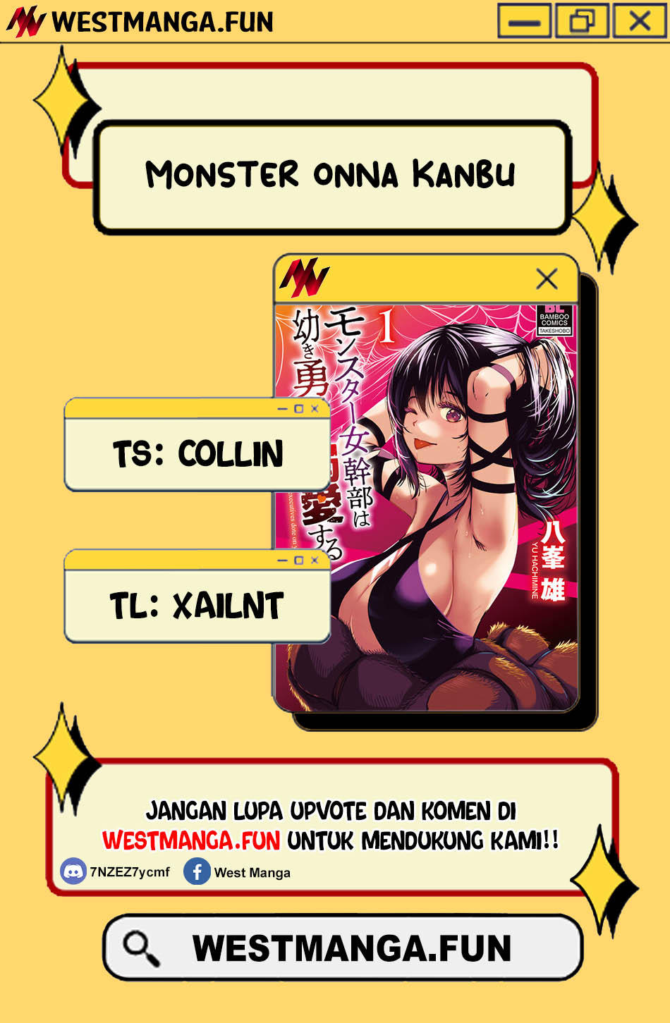 Monster Onna Kanbu wa Osanaki Yuusha wo Dekiai suru Chapter 3 - halaman 4