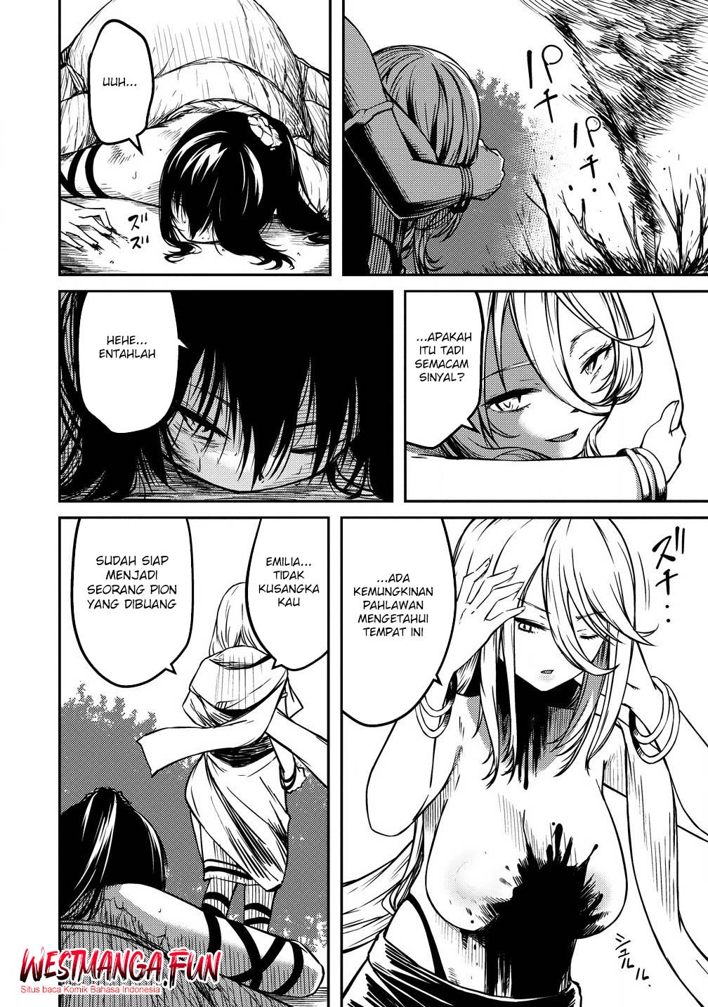 Monster Onna Kanbu wa Osanaki Yuusha wo Dekiai suru Chapter 4 - halaman 16
