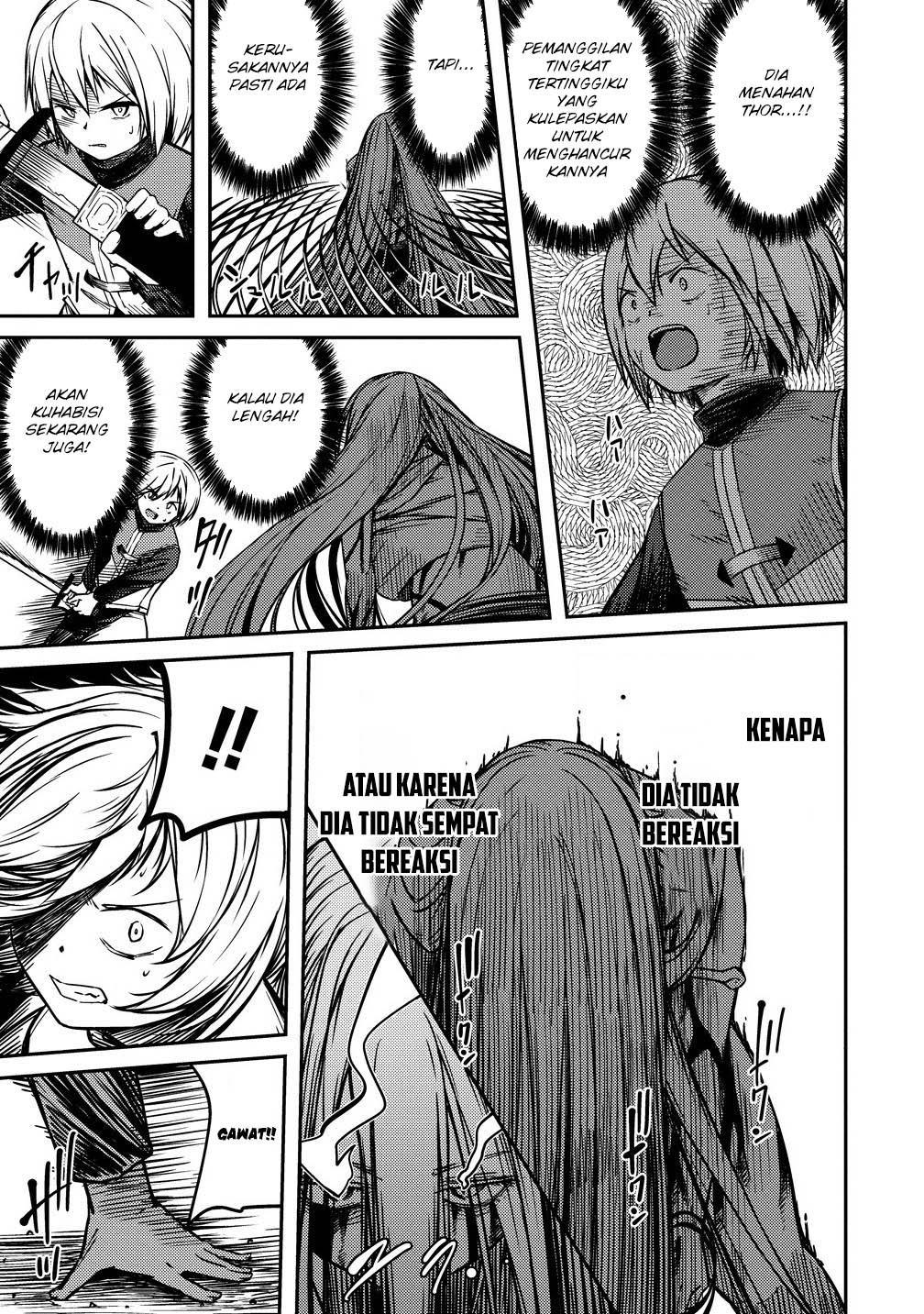 Monster Onna Kanbu wa Osanaki Yuusha wo Dekiai suru Chapter 4 - halaman 28