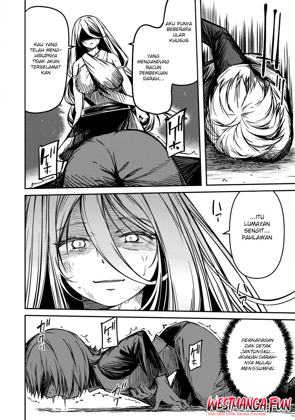 Monster Onna Kanbu wa Osanaki Yuusha wo Dekiai suru Chapter 4 - halaman 33