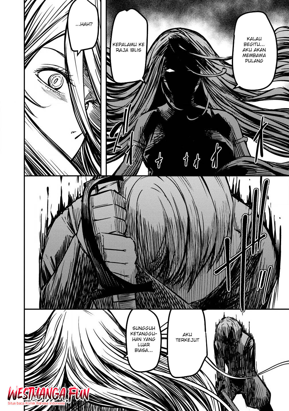 Monster Onna Kanbu wa Osanaki Yuusha wo Dekiai suru Chapter 4 - halaman 35