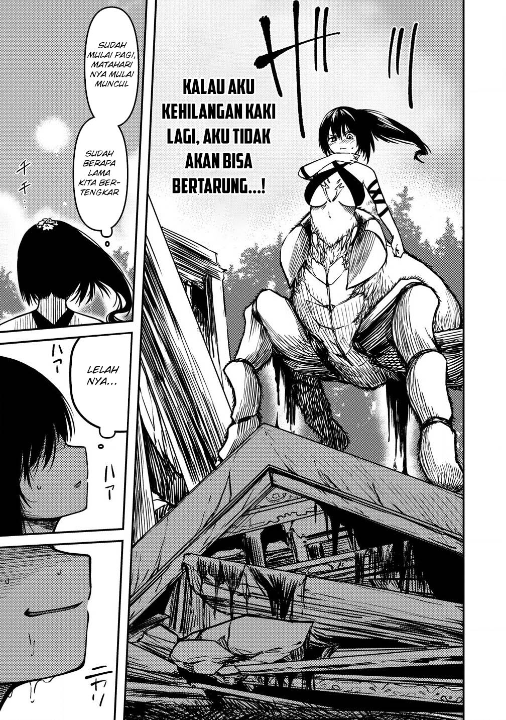 Monster Onna Kanbu wa Osanaki Yuusha wo Dekiai suru Chapter 4 - halaman 7