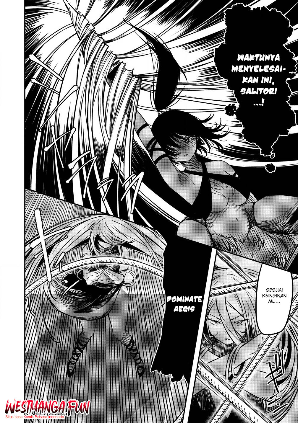 Monster Onna Kanbu wa Osanaki Yuusha wo Dekiai suru Chapter 4 - halaman 8