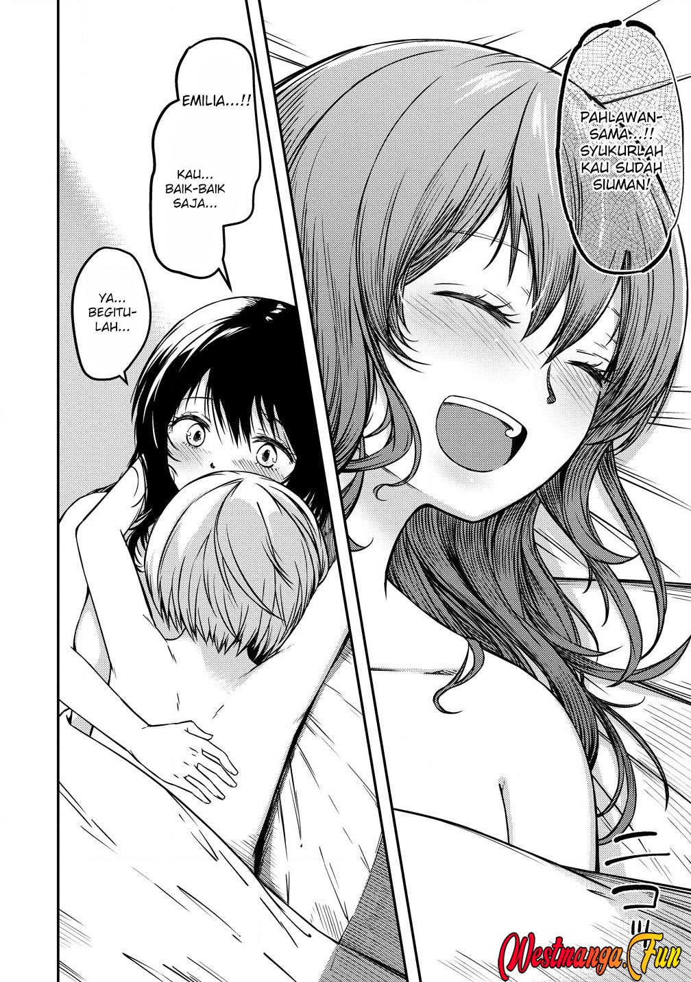 Monster Onna Kanbu wa Osanaki Yuusha wo Dekiai suru Chapter 5 - halaman 12