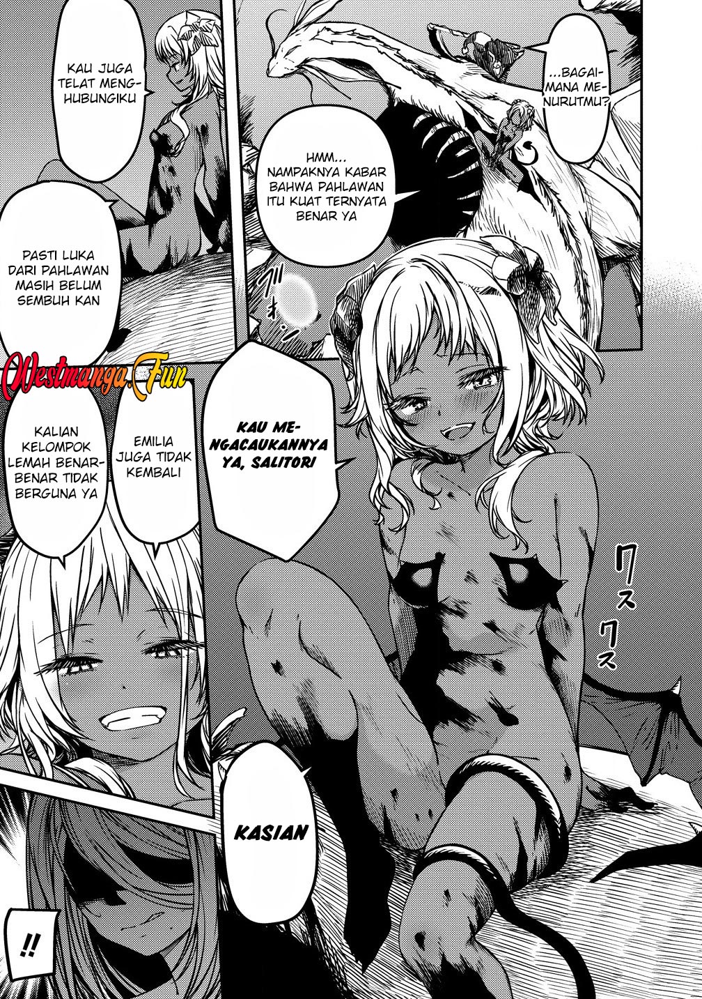 Monster Onna Kanbu wa Osanaki Yuusha wo Dekiai suru Chapter 5 - halaman 20