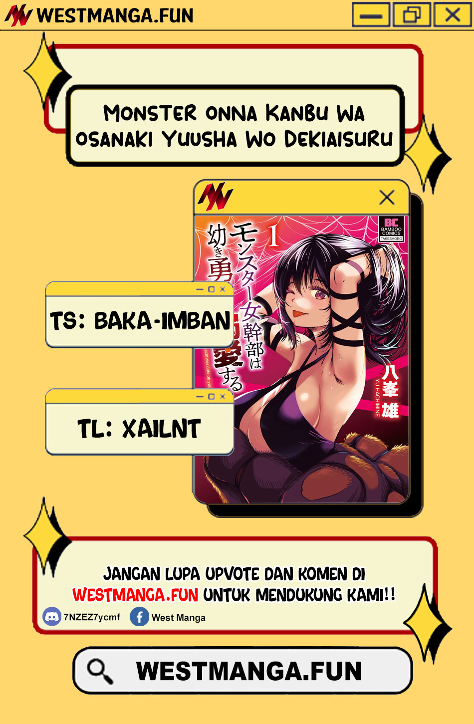 Monster Onna Kanbu wa Osanaki Yuusha wo Dekiai suru Chapter 5 - halaman 4