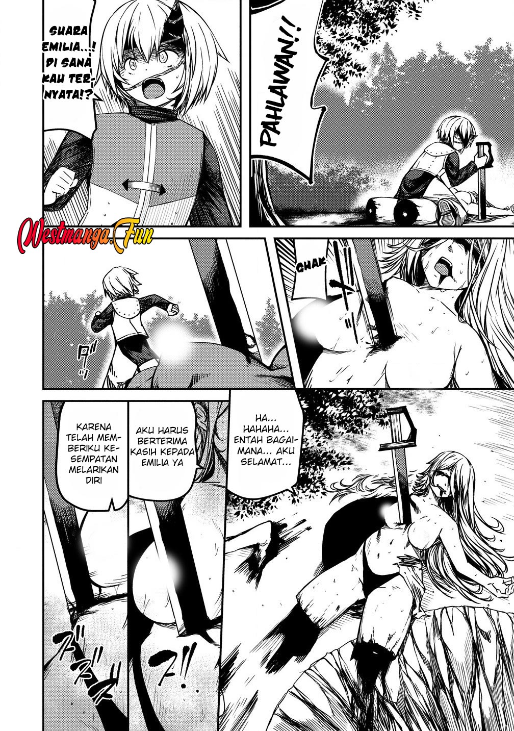 Monster Onna Kanbu wa Osanaki Yuusha wo Dekiai suru Chapter 5 - halaman 6
