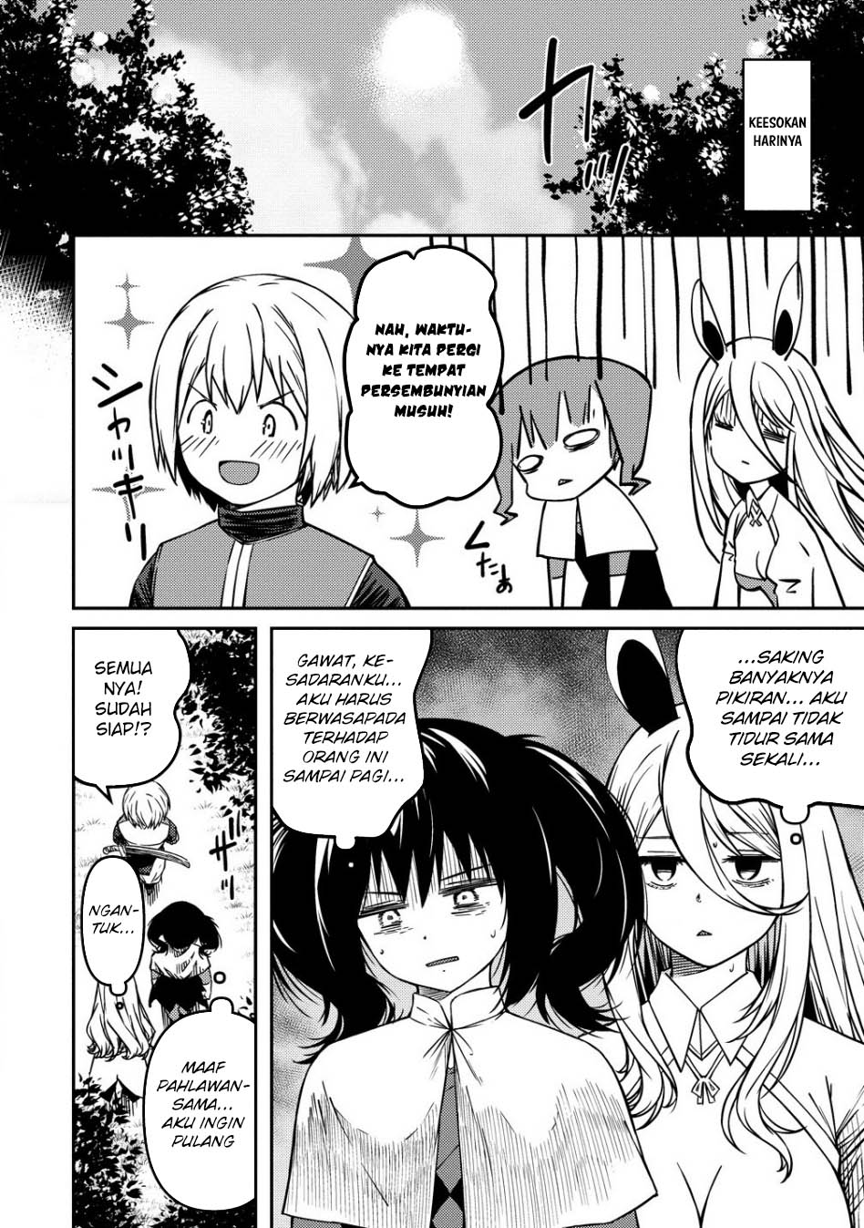 Monster Onna Kanbu wa Osanaki Yuusha wo Dekiai suru Chapter 6 - halaman 14