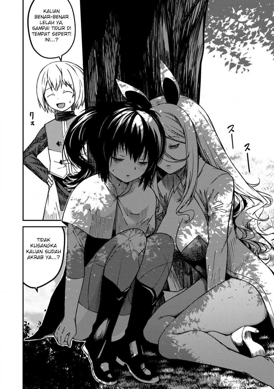 Monster Onna Kanbu wa Osanaki Yuusha wo Dekiai suru Chapter 6 - halaman 19