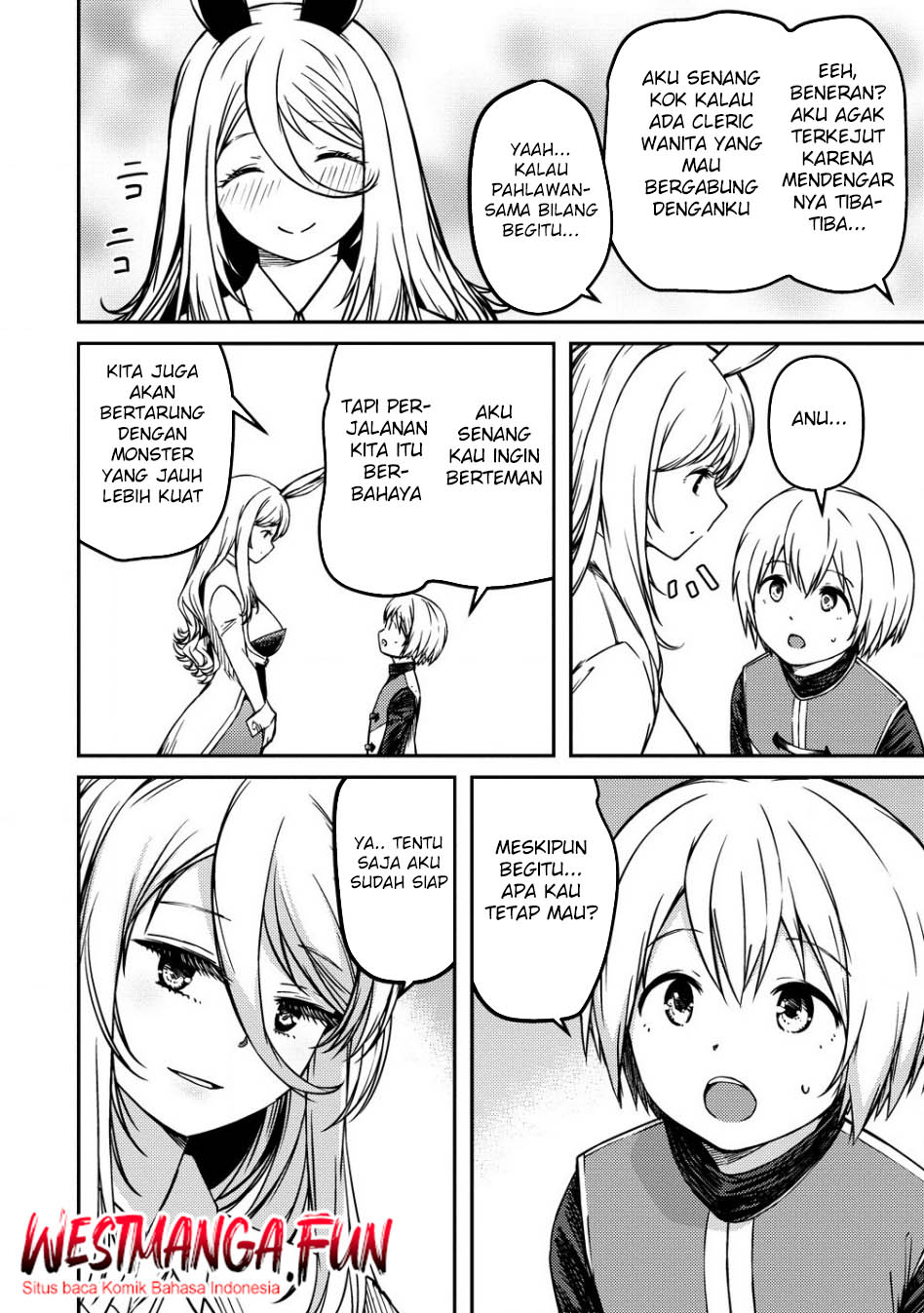 Monster Onna Kanbu wa Osanaki Yuusha wo Dekiai suru Chapter 6 - halaman 27