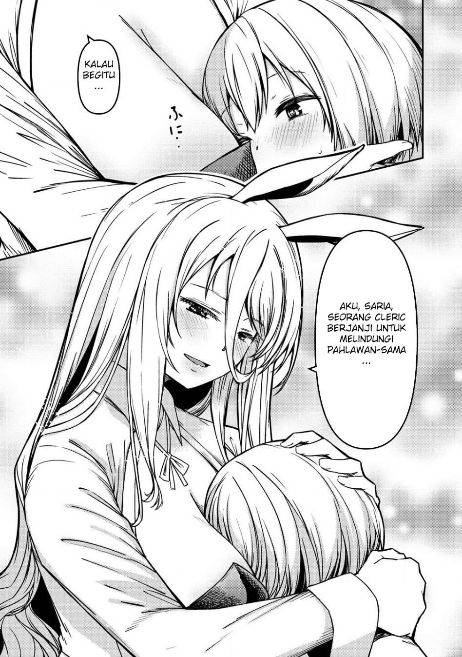 Monster Onna Kanbu wa Osanaki Yuusha wo Dekiai suru Chapter 6 - halaman 28