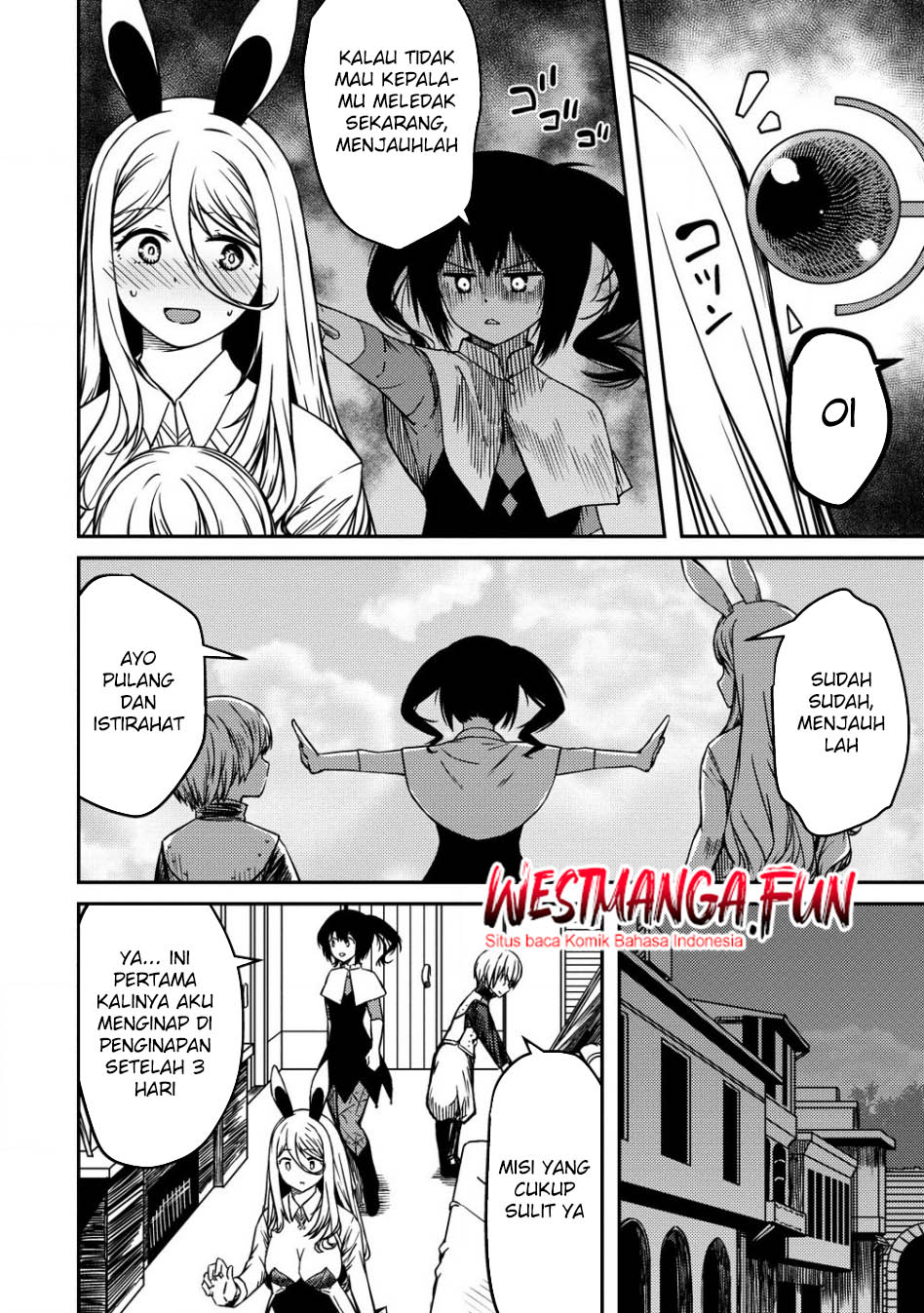 Monster Onna Kanbu wa Osanaki Yuusha wo Dekiai suru Chapter 6 - halaman 29