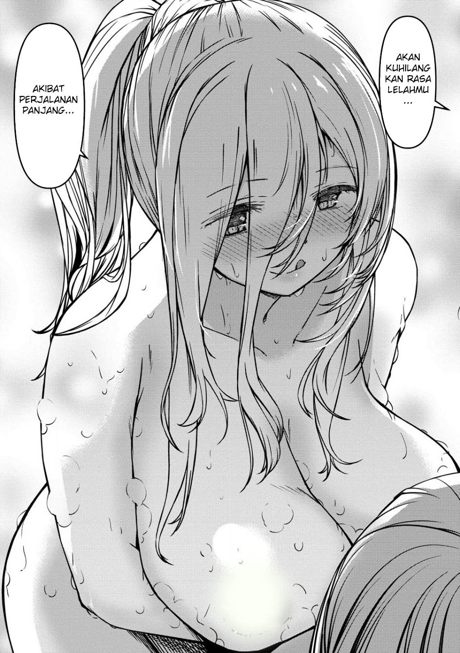 Monster Onna Kanbu wa Osanaki Yuusha wo Dekiai suru Chapter 6 - halaman 34