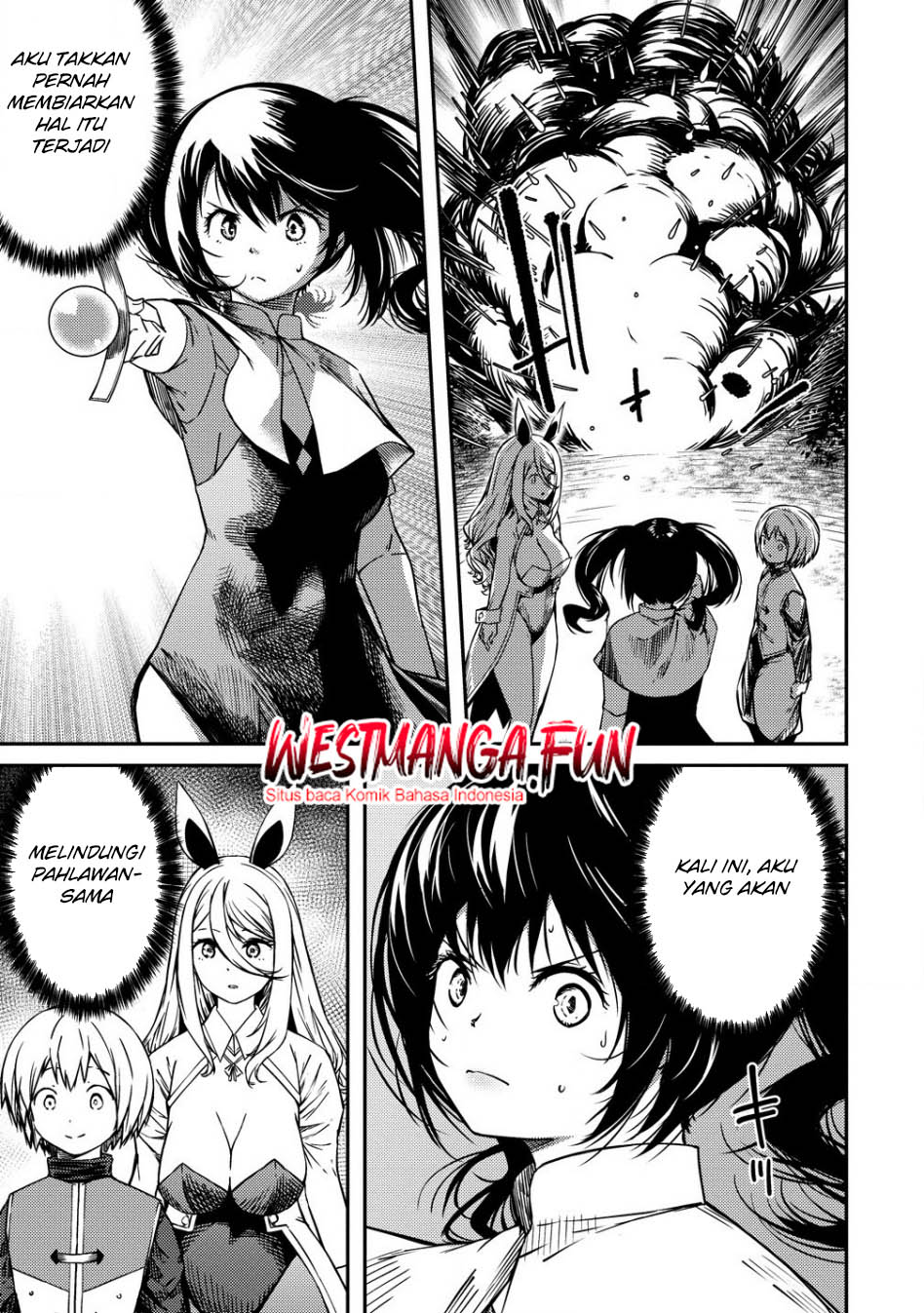 Monster Onna Kanbu wa Osanaki Yuusha wo Dekiai suru Chapter 6 - halaman 9