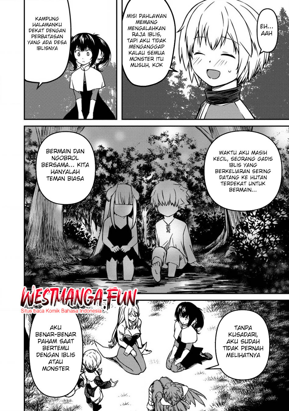 Monster Onna Kanbu wa Osanaki Yuusha wo Dekiai suru Chapter 7 - halaman 10