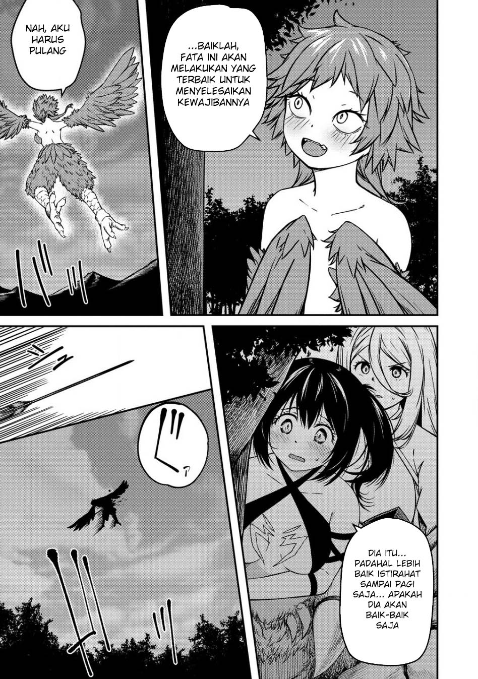 Monster Onna Kanbu wa Osanaki Yuusha wo Dekiai suru Chapter 7 - halaman 15