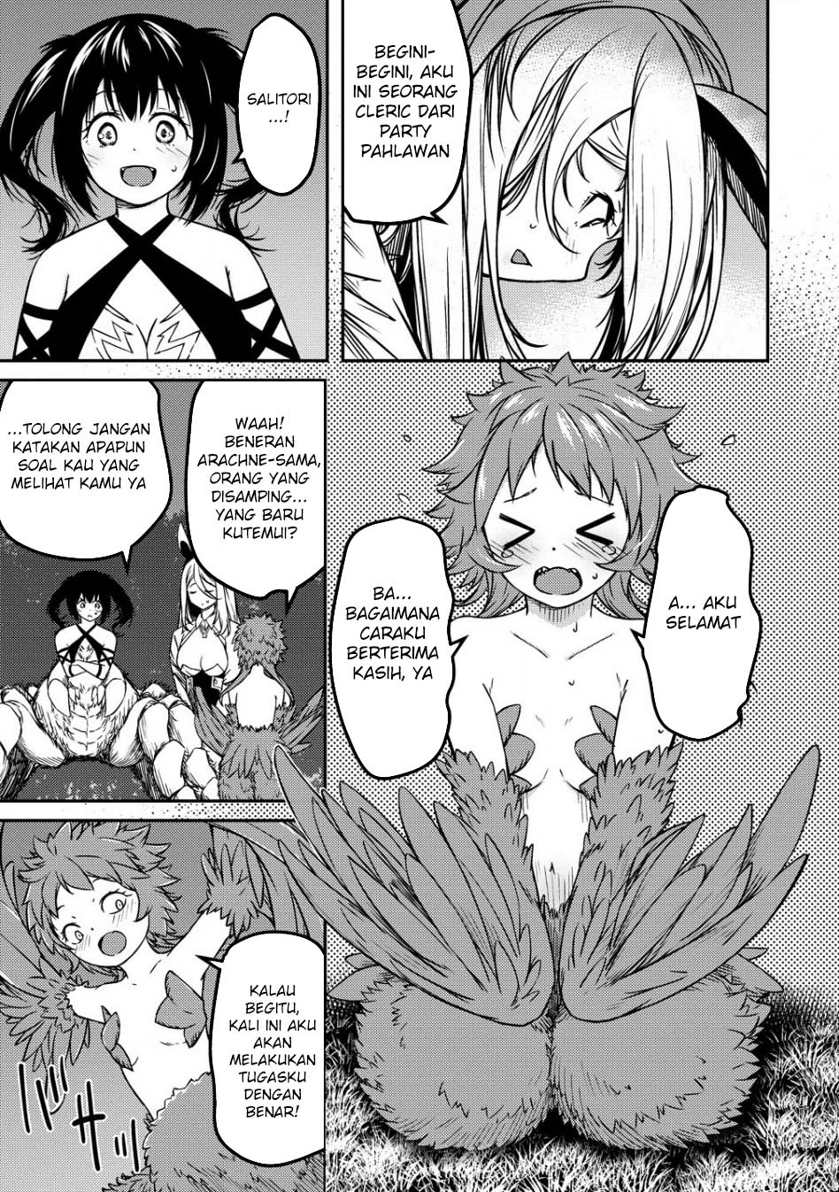 Monster Onna Kanbu wa Osanaki Yuusha wo Dekiai suru Chapter 7 - halaman 22