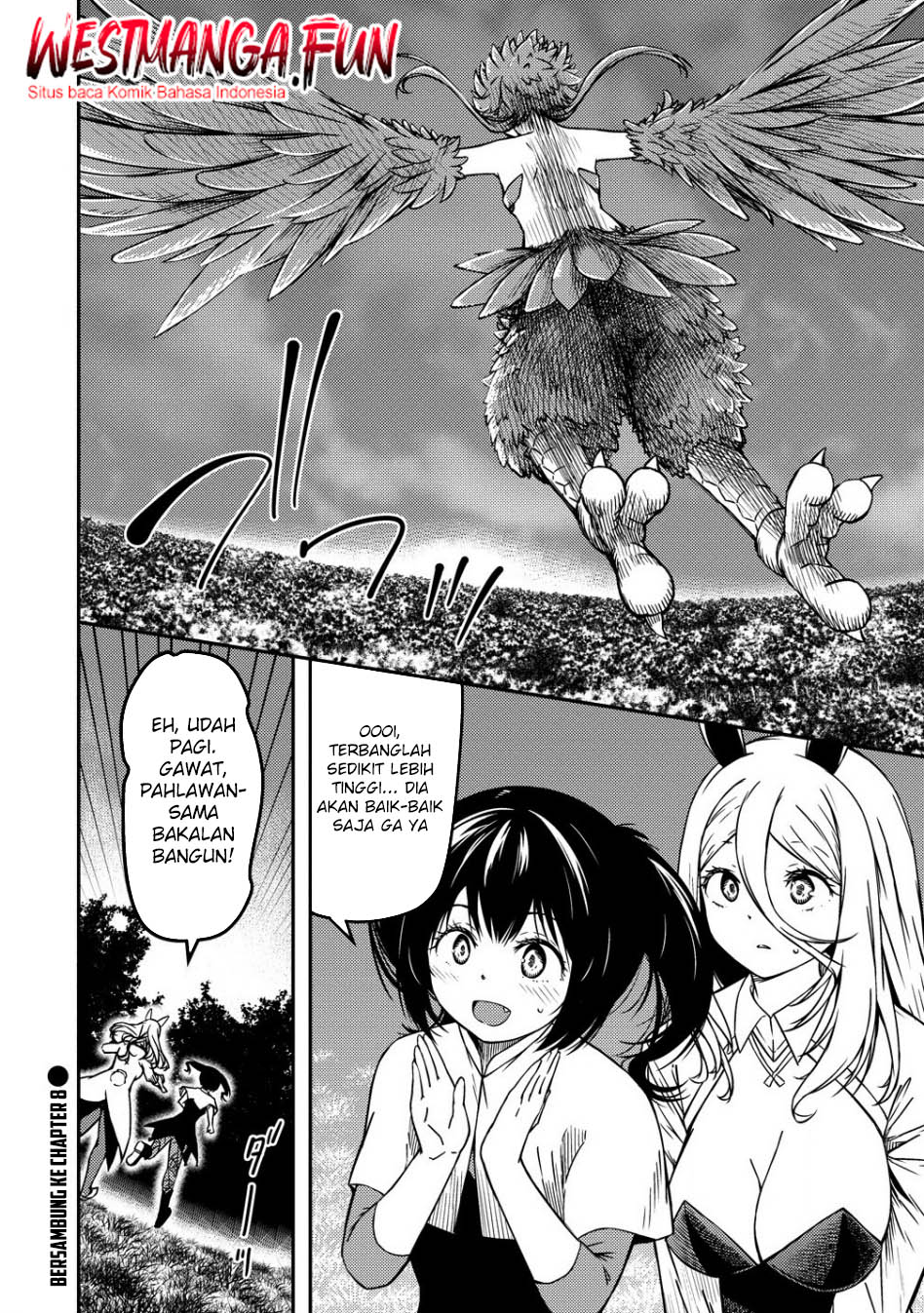 Monster Onna Kanbu wa Osanaki Yuusha wo Dekiai suru Chapter 7 - halaman 23