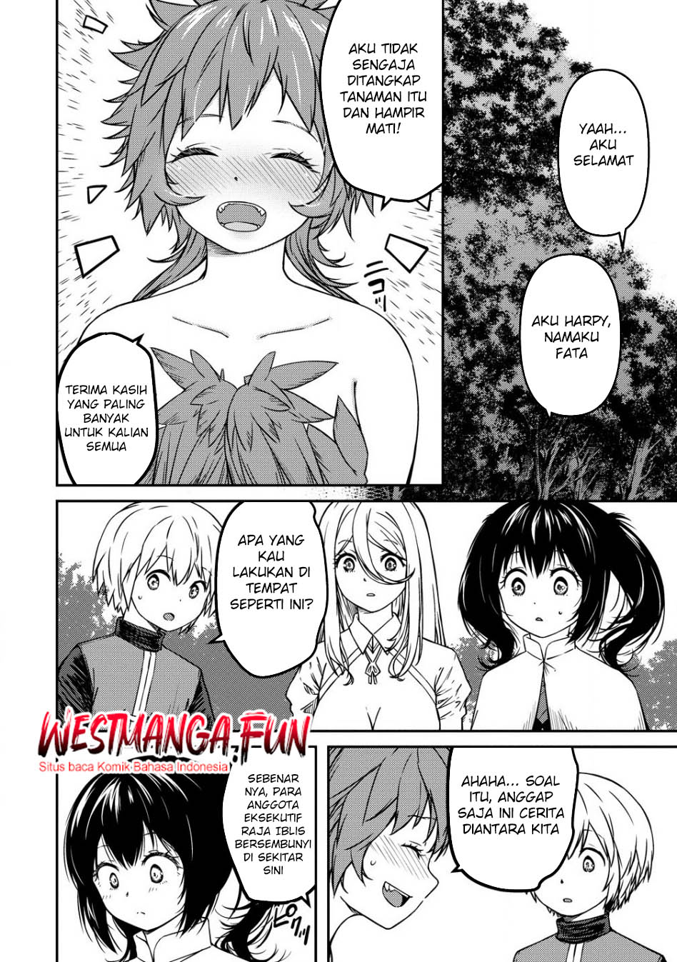 Monster Onna Kanbu wa Osanaki Yuusha wo Dekiai suru Chapter 7 - halaman 8