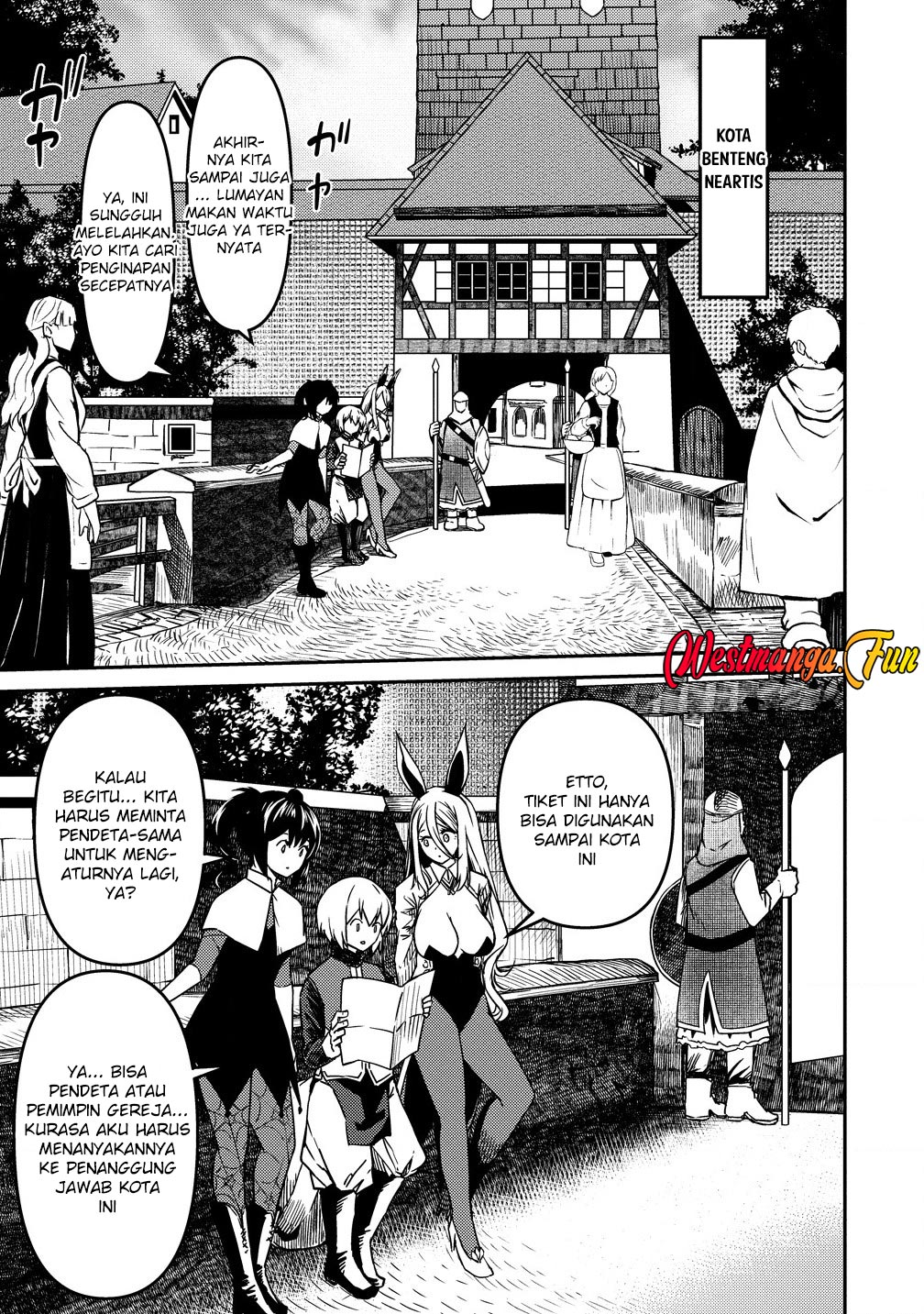 Monster Onna Kanbu wa Osanaki Yuusha wo Dekiai suru Chapter 8 - halaman 2
