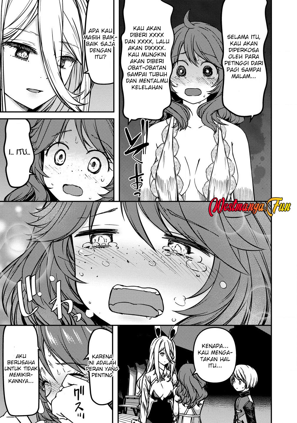 Monster Onna Kanbu wa Osanaki Yuusha wo Dekiai suru Chapter 8 - halaman 28