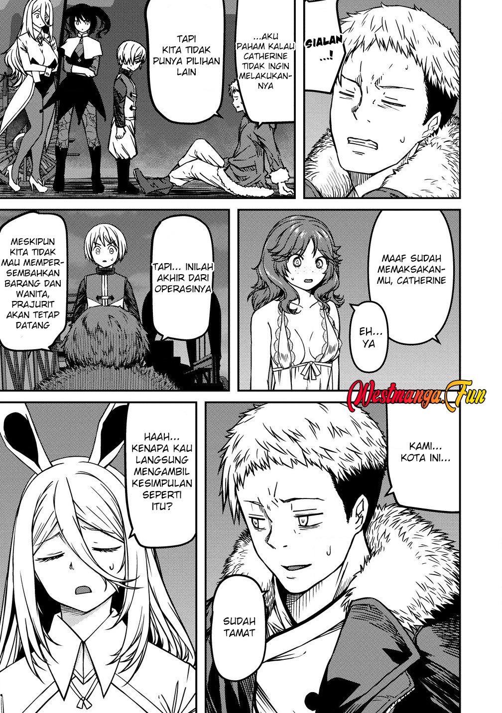 Monster Onna Kanbu wa Osanaki Yuusha wo Dekiai suru Chapter 8 - halaman 32