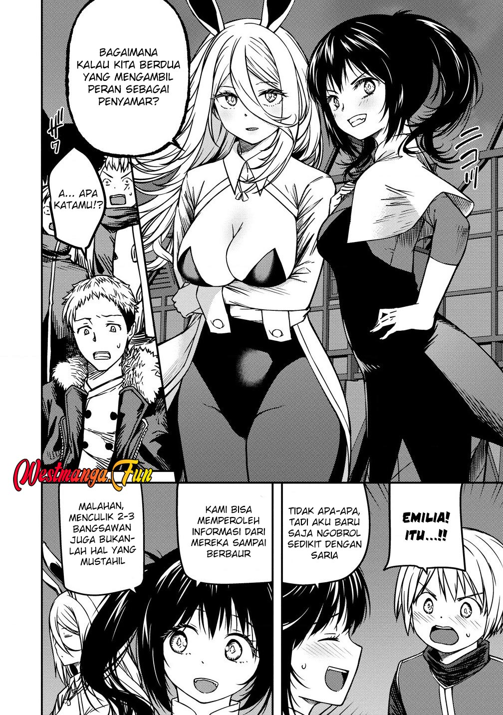 Monster Onna Kanbu wa Osanaki Yuusha wo Dekiai suru Chapter 8 - halaman 33