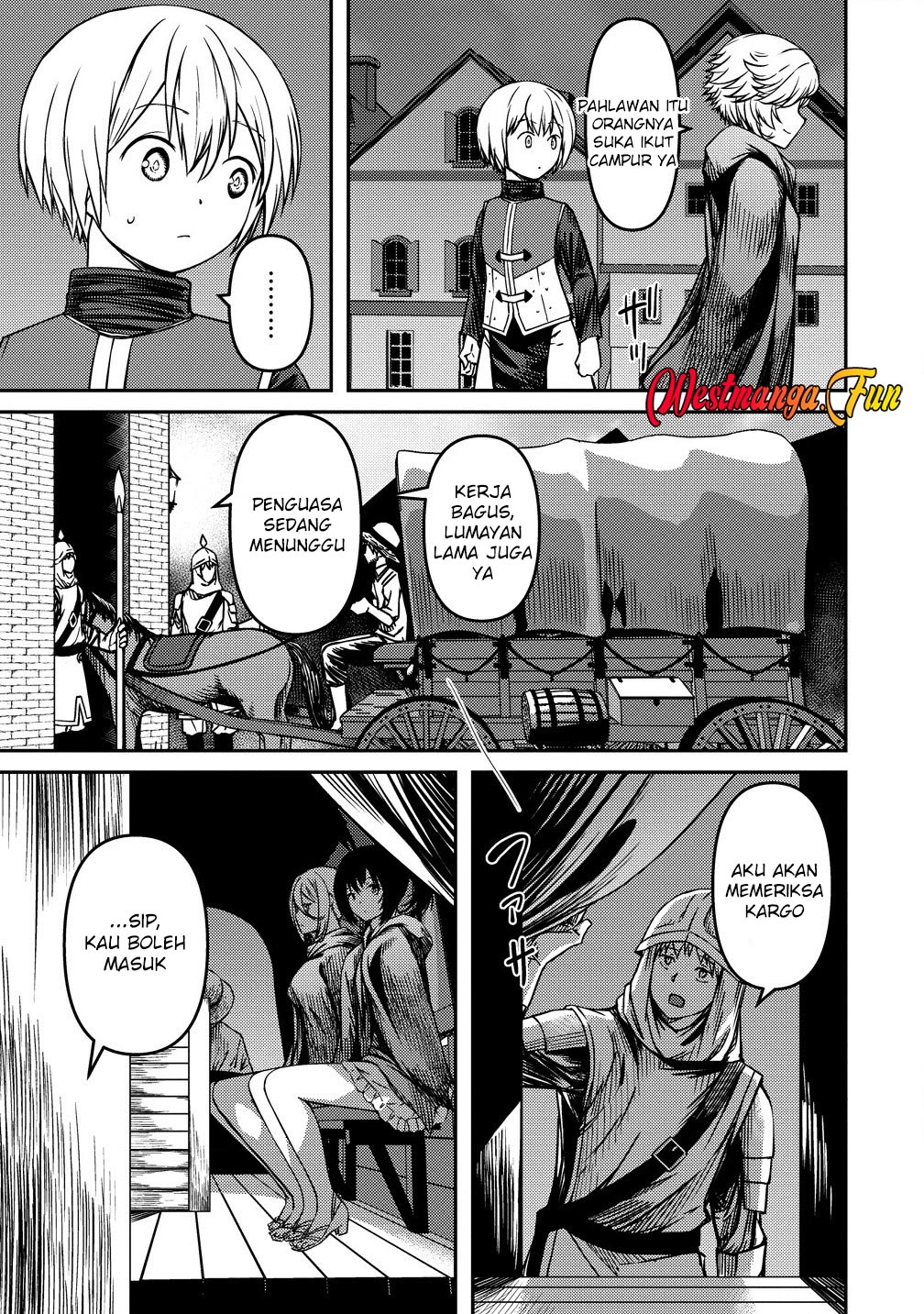 Monster Onna Kanbu wa Osanaki Yuusha wo Dekiai suru Chapter 8 - halaman 36